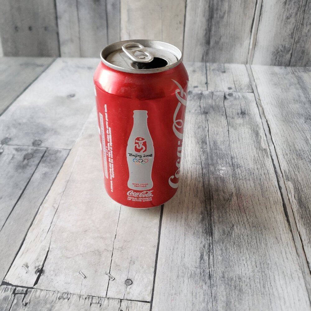 Coca-Cola Coke Olympic Beijing 2008 Open Can